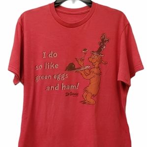 Dr. Seuss "...green eggs and ham!" T-Shirt